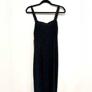 JMD New York Long Beaded Dress, Size M